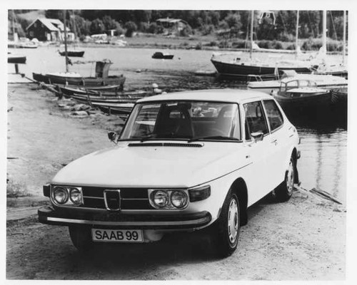 1974 saab press photo and - 1974,