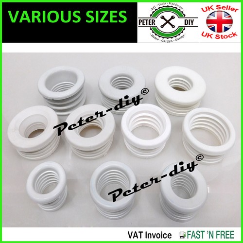 Rubber seal reducer plumbing - rubber,