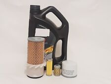 Hanix H15-B2, H15B Plus-2 w/L3E-31NSA Eng.  Filter Service Kit & 5ltrs Eng. Oil