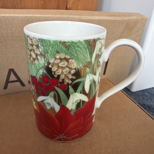 Winter florals mug dunoon - winter,