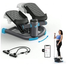 Mini Stepper For Exercise, Twist Stair Stepper 330LBS Capacity, Stepper Exercise