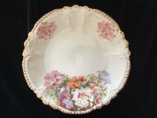 Antique - Royal Bavarian China - Germany - PLATE - Floral