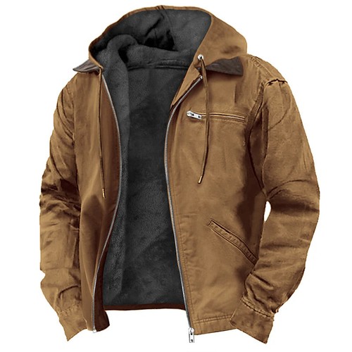 Winter hooded coat fashion - winter,