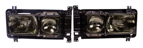 Square headlight kit smoked - kit,,