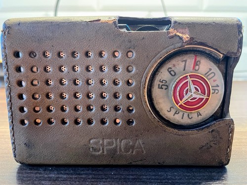 Old antique spica radio - spica,