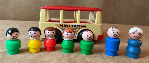 Fisher price 1969 mini bus - mini,