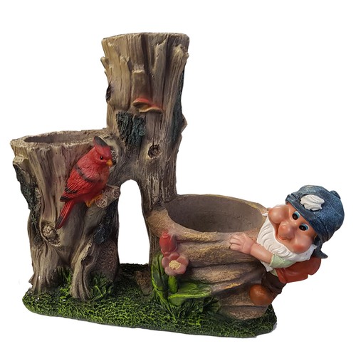 Garden gnomes planter large - garden,