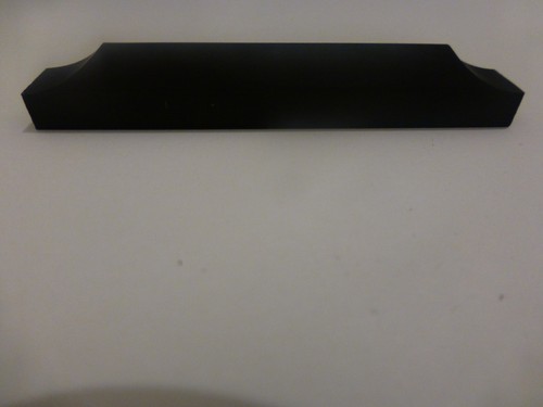 Ebony double bass saddle - ebony,