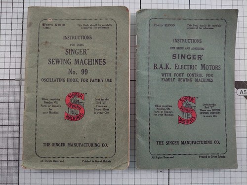 Genuine vintage singer sewing - vintage,