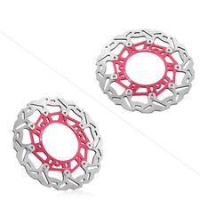 Front Brake Disc Rotor Fit Yamaha YP MAJESTY DX 250 1998-1999 Red