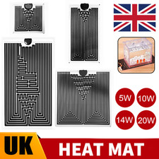 Reptile Vivarium Heat Mat Heating Warm Heater Pad With Thermostat Controller UK