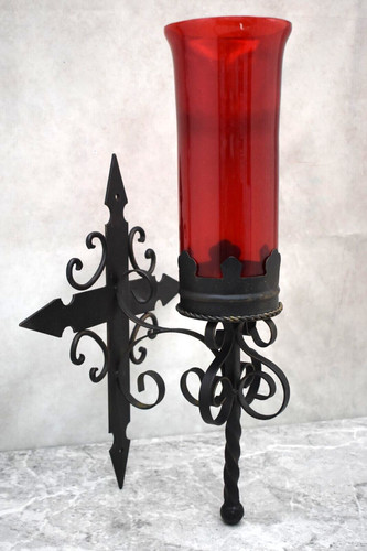 Wrought iron wall mount - wrought,