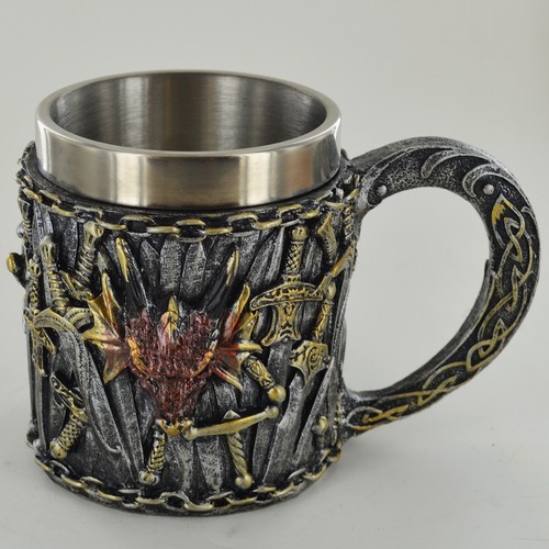 Sword dragon tankard - &,