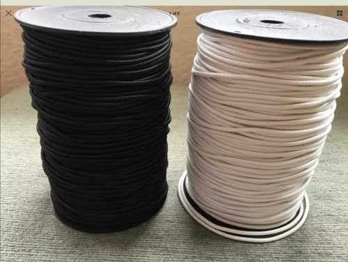 3mm round shock cord elastic - round,