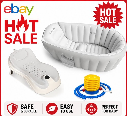 Inflatable baby bath - tub, with