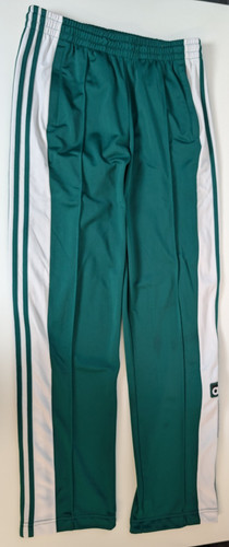 Adidas green popper pants mens - green,