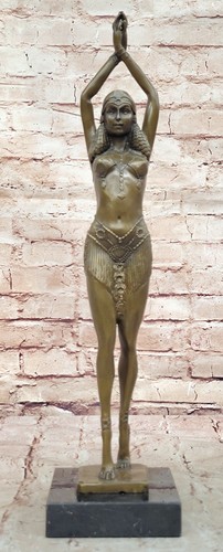 Art deco signed chiparus - art,