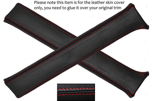 Red stitch post pillar - 2x, b