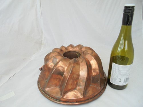 Victorian copper bundt jelly - copper,