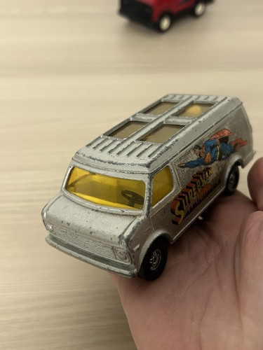 Corgi superman chevrolet van - superman,