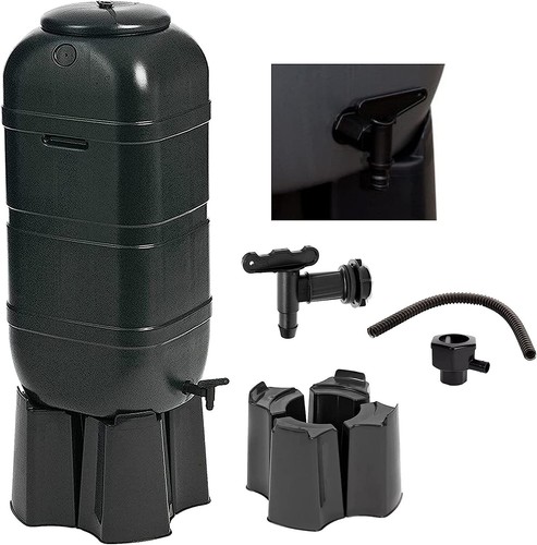 100 litre black slimline - black,