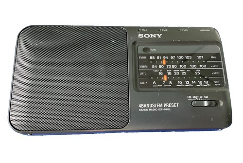 Sony radio icf - radio,