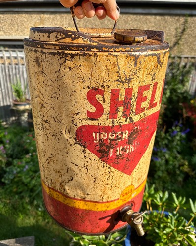 Vintage 1960s shell gallon - vintage,