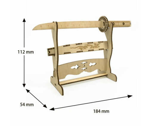 Wooden puzzle diy - ki-gu-mi, 3d