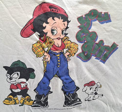Vtg betty boop you girl - vtg, go