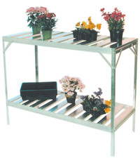 Aluminium Greenhouse Staging |