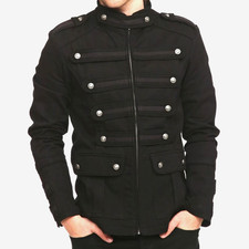 MEN'S BLACKPEA COAT GOTHIC