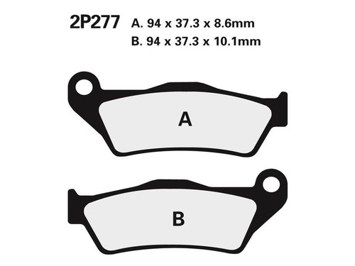 Pads brake arriere - pads,