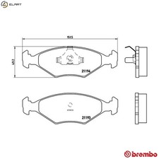 BRAKE PAD SET DISC BRAKE P 23