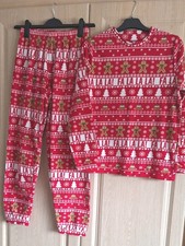 Primark Christmas Pyjama Set, Size XS, VGC, Super Soft.