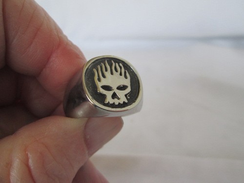 Men willie skull ring - g,