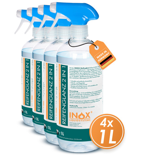 Inox 4x1l tire - 4x1l, shine