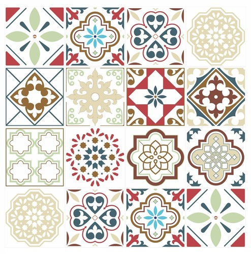 Tile stickers mosaic - tile,