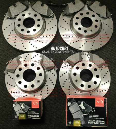 For audi drilled front - for, &