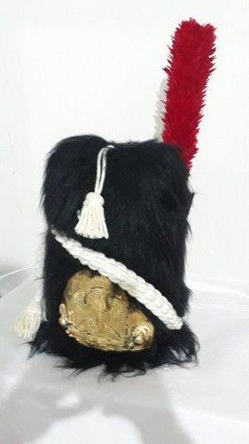 Shako hat bear skin - hat,