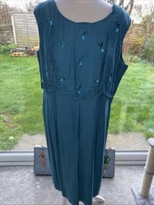 Vintage Teal Dress By Norman