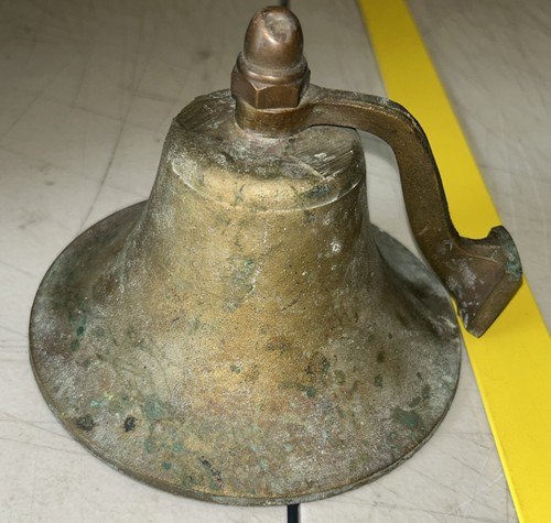 Vintage wall mount - brass, ship