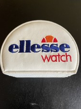 Ellesse Vintage Sports 200m Dive Watch Ladies Silver Dial Date Water Resistant
