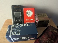 Vintage Lens and Camera Gear