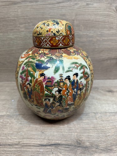 Vintage chinese satsuma - vintage, ginger