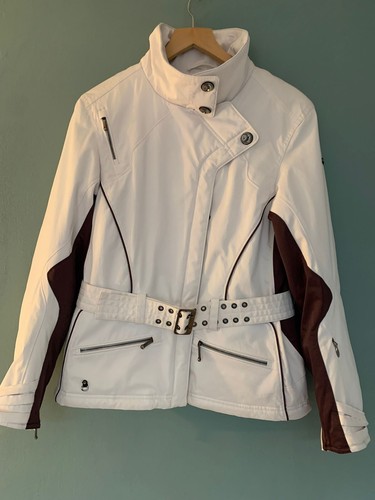 White ski jacket spyder - ski,
