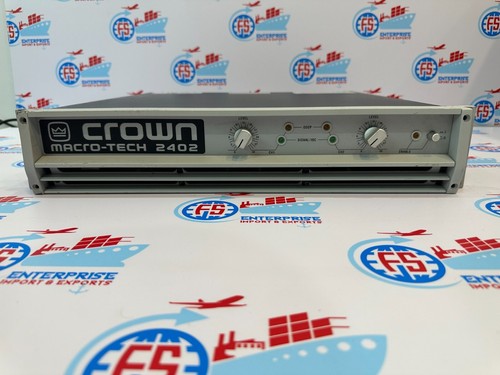 Crown macro tech 2402 - crown, macro-tech