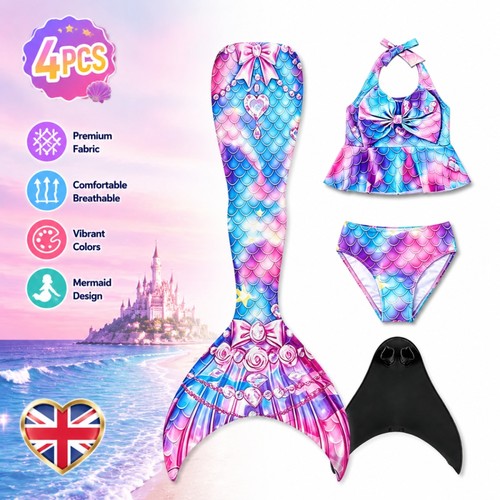 2026 kids mermaid - mermaid, tail