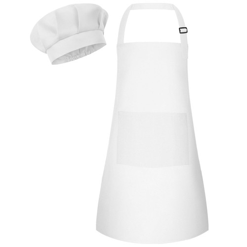 Kids apron chef hat - kids,