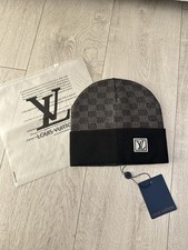 Louis Vuitton beanie Grey And Black Brand New With Tags And Dust Bag 🚚💨💨