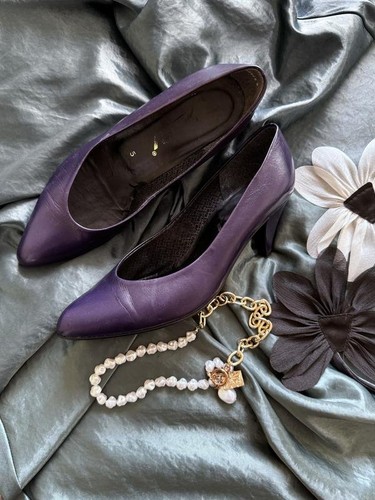Women gabor heels - heels, purple